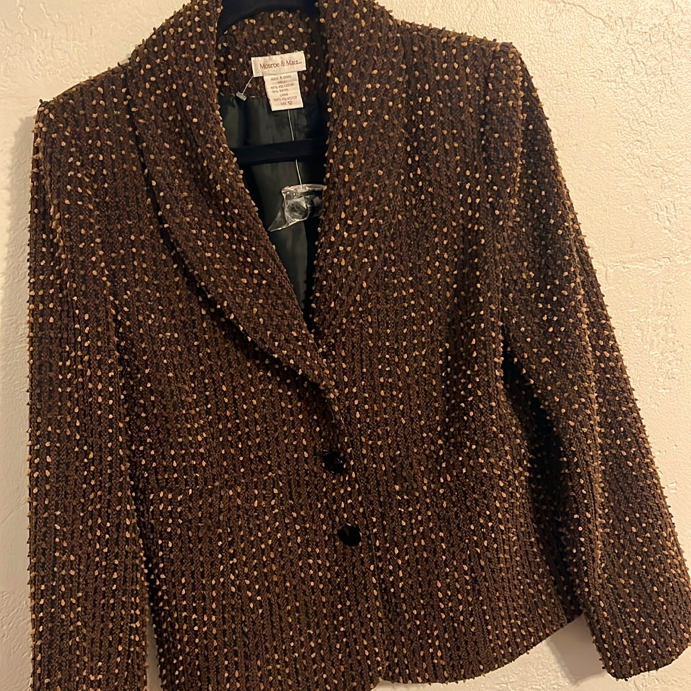 Monroe & Main Blazer Jacket Coat Top
